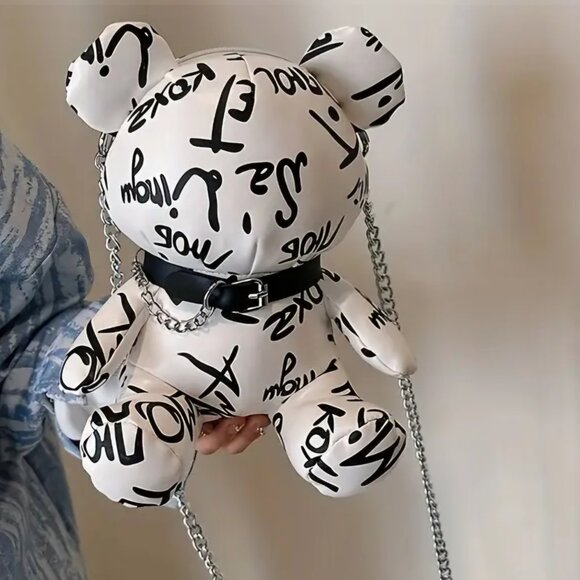 Graffiti Bear Crossbody - Picture 8 of 9
